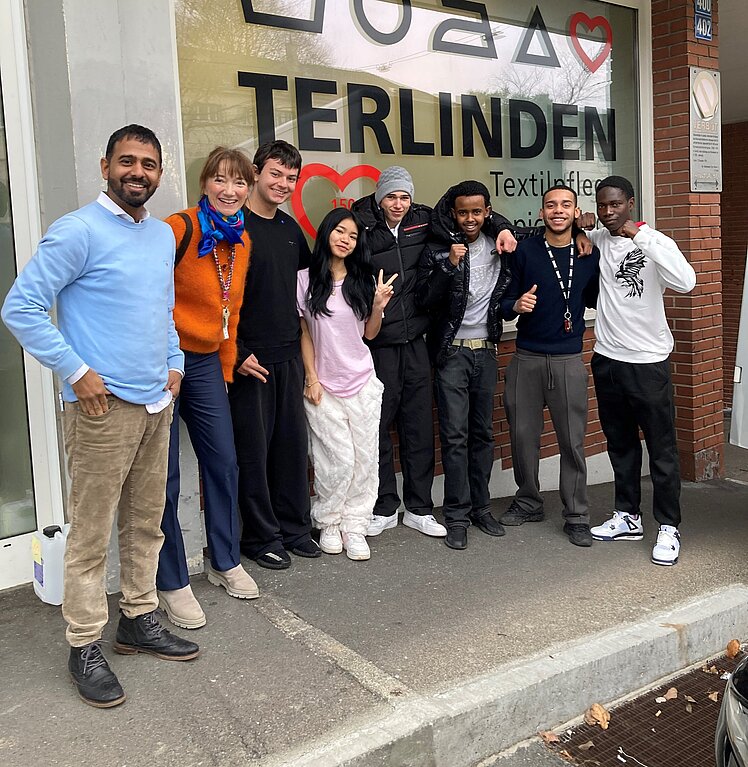 Die Lernenden im ersten Lehrjahr